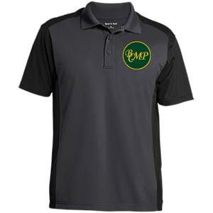 BCMP Official Emblem - Embroidered Men's Colorblock Sport-Wick Polo