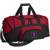 PVM 'Own History' Embroidered  Colorblock Sport Duffel Bag - Small