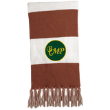 BCMP Official Emblem - Embroidered Fringed Scarf
