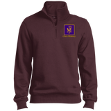 PVM 'Own History' Embroidered- Tall 1/4 Zip Sweatshirt