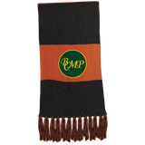 BCMP Official Emblem - Embroidered Fringed Scarf