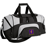 PVM 'Own History' Embroidered  Colorblock Sport Duffel Bag - Small