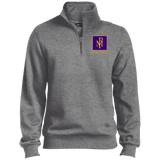 PVM 'Own History' Embroidered- Tall 1/4 Zip Sweatshirt