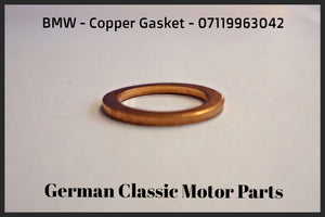 BMW Copper Gasket Ring  07119963042