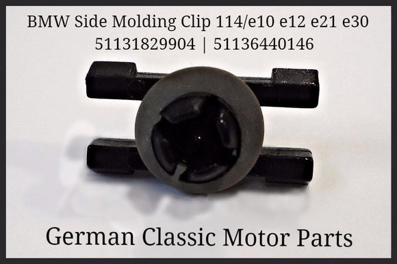 BMW Side Molding Clip 114/e10 e12 e21 e30 - 51131829904 | 51136440146